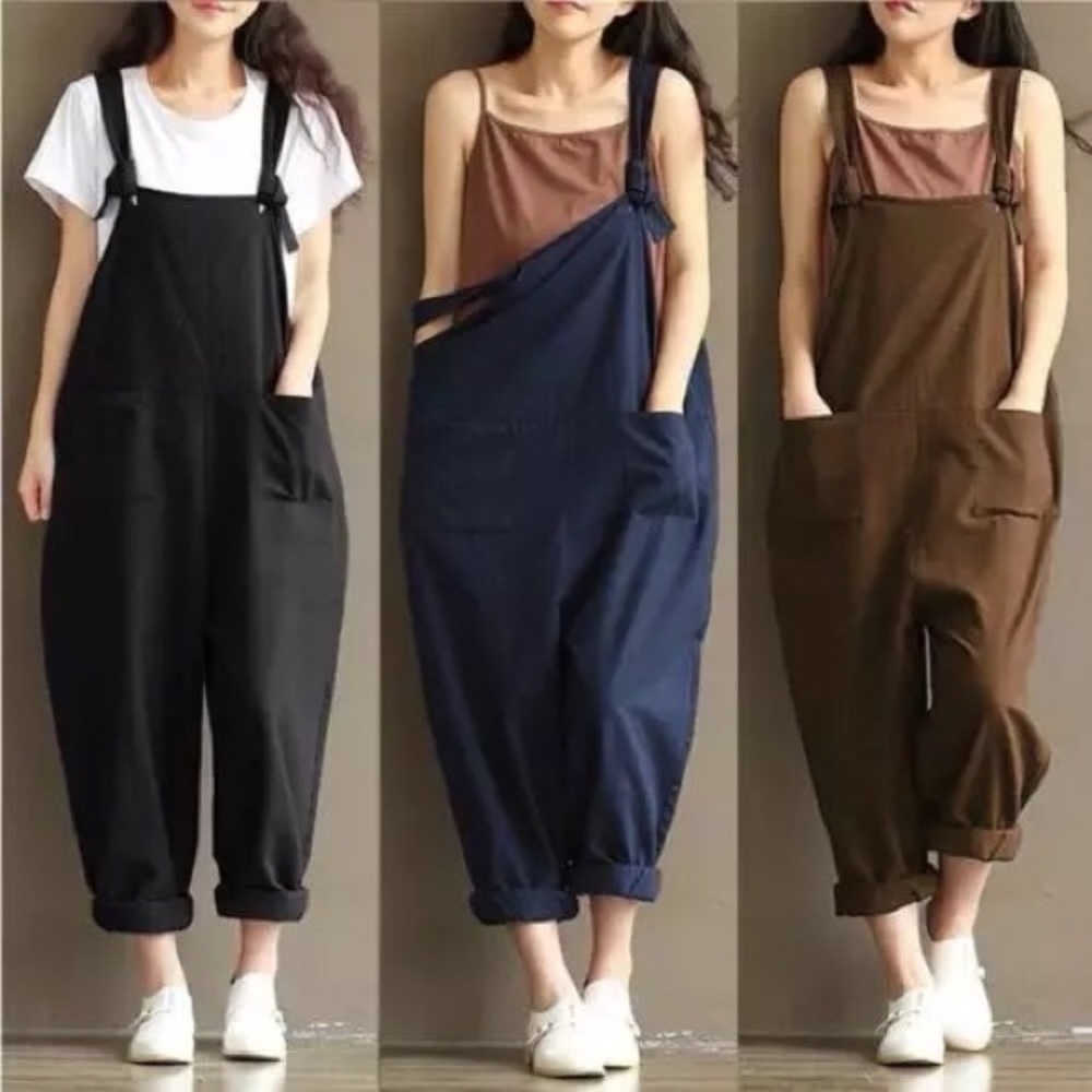 casual strap sleeveless jumpsuit romper